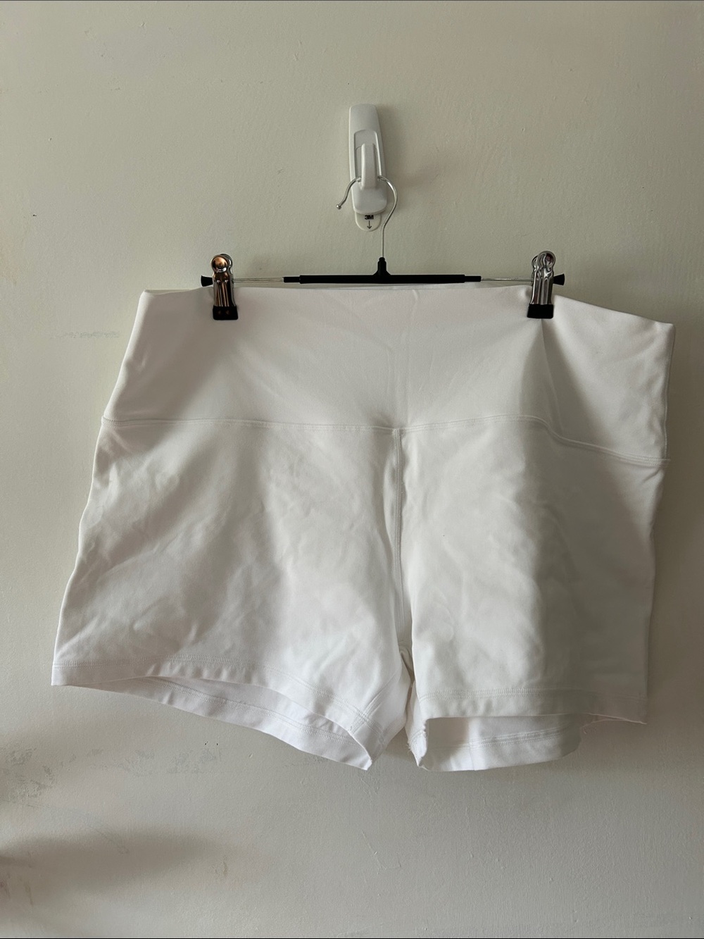 lululemon athletica White High-Rise Bike Shorts